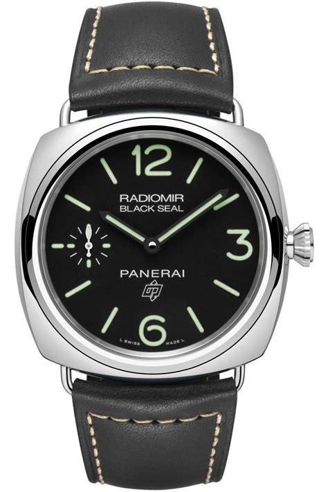 radiomir black seal panerai price|Panerai radiomir black seal automatic.